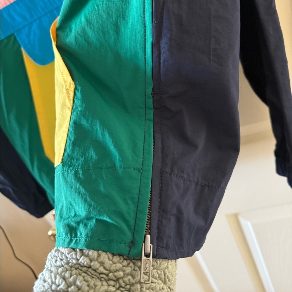 Club Room color block pull over windbreaker jacket • Men’s small - Picture 4 of 9